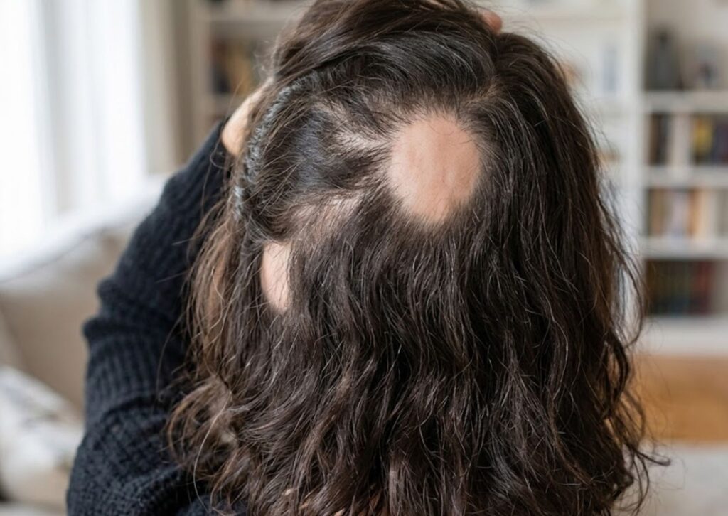 alopecia areata mujeres