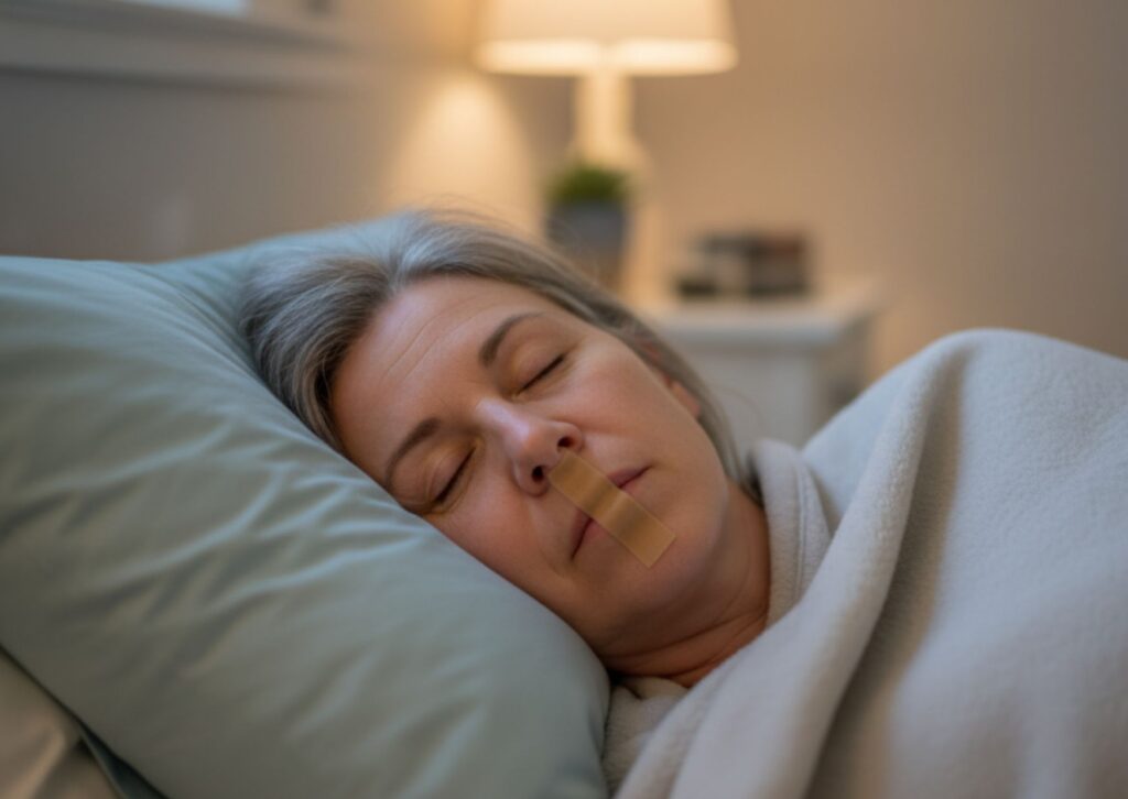 dormir con la boca cerrada