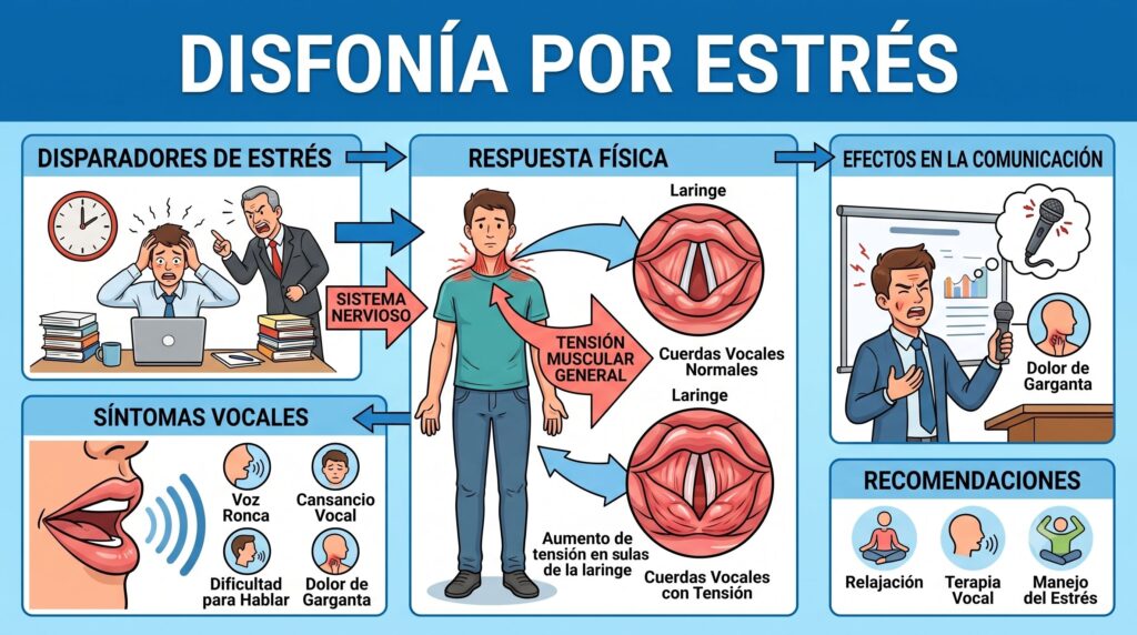causas de la disfonía
