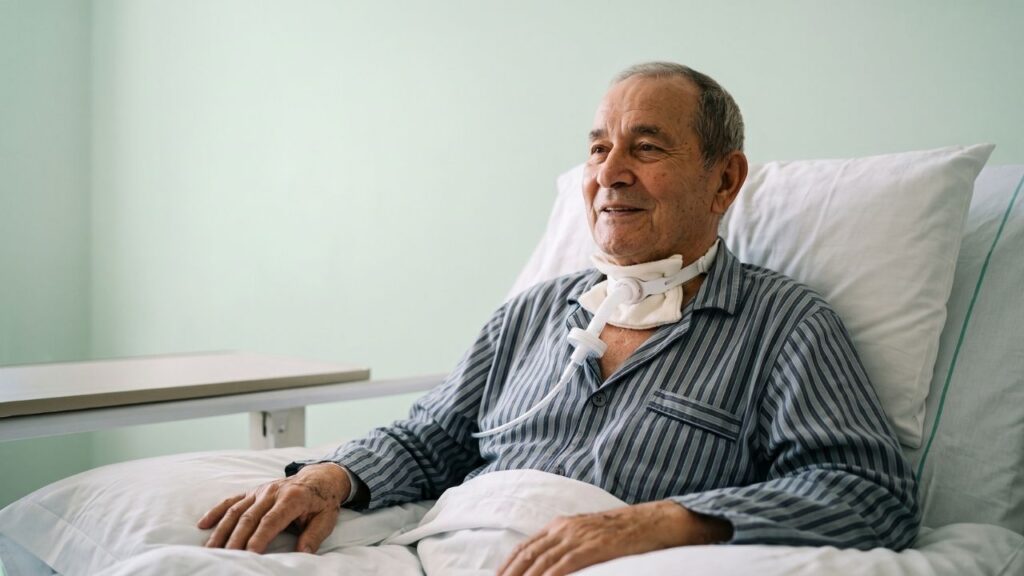 recuperación traqueostomía